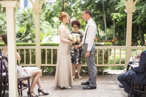 Brisbane botanic gardens wedding